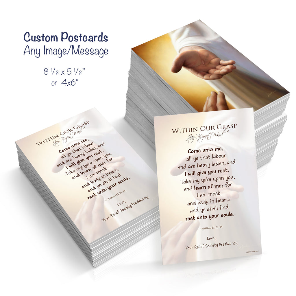 Custom 4x6 or 5.5x8.5 Postcard (2-sided Personalized)