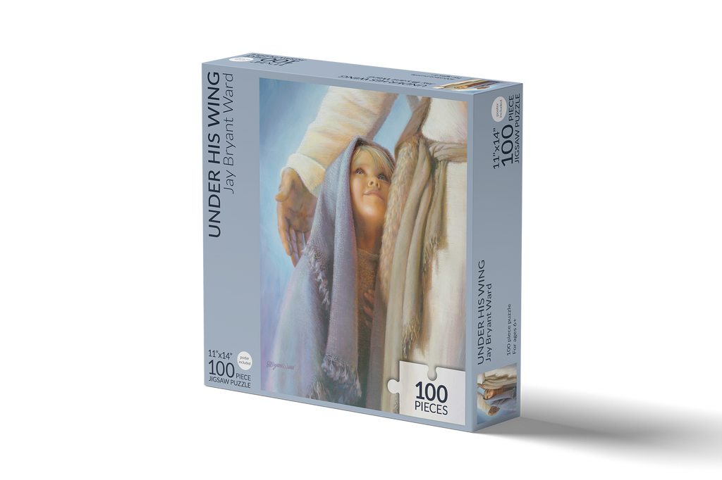 Under His Wing 100 Piece Puzzle by Jay Bryant Ward