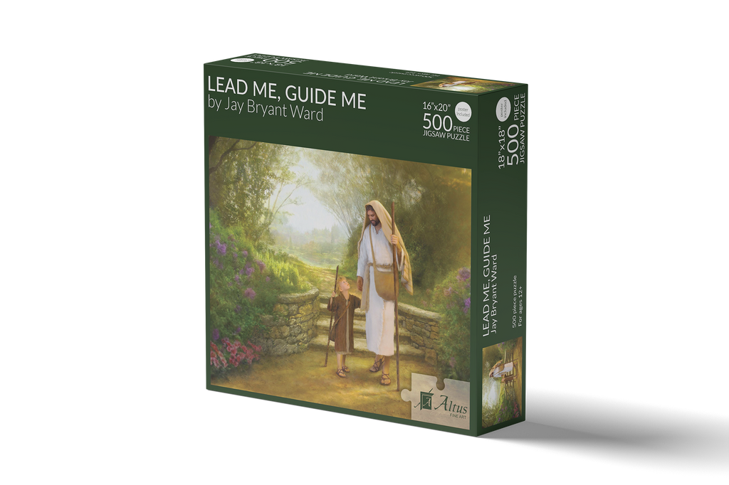 Lead Me, Guide Me 18x18 jigsaw puzzle 500 pieces by Jay Bryant Ward