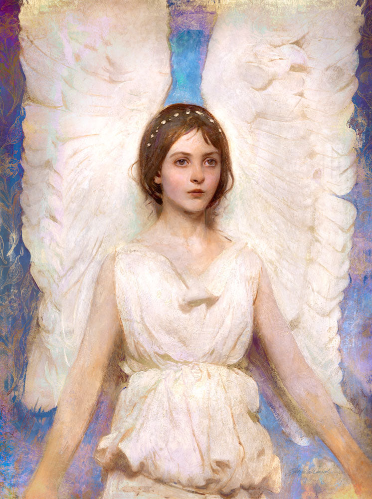 O That I Were an Angel after Abbot Handerson Thayer by Jay Bryant Ward