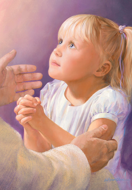 A Child's Prayer minicard